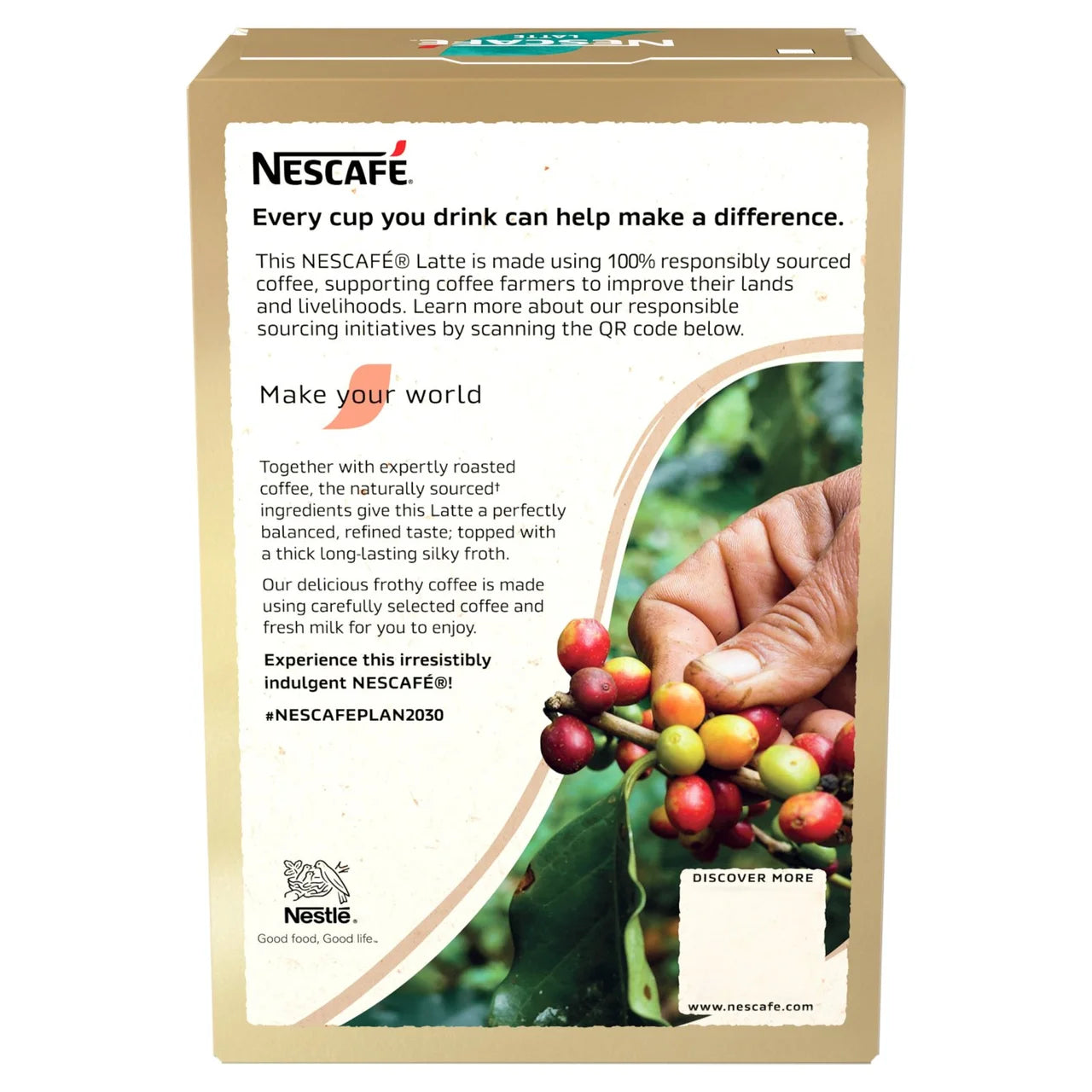 NESCAFÉ Latte Instant Coffee Sachets 42 Pack