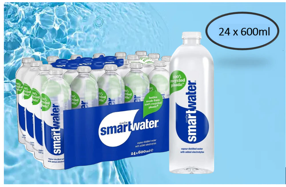 Glacéau Smartwater Still 24x600ml water bottle