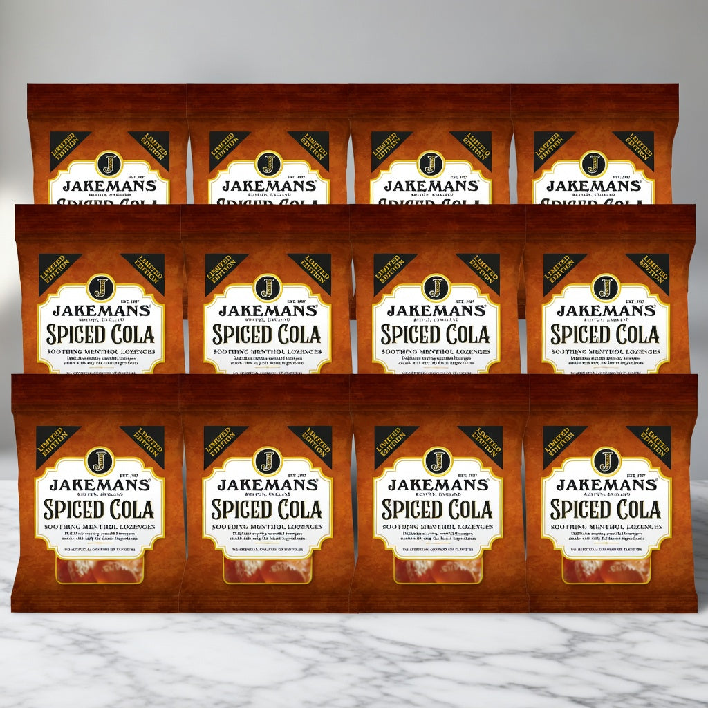 Jakemans Soothing Sweets Spiced Cola Lozenges 73g - 12 Packs