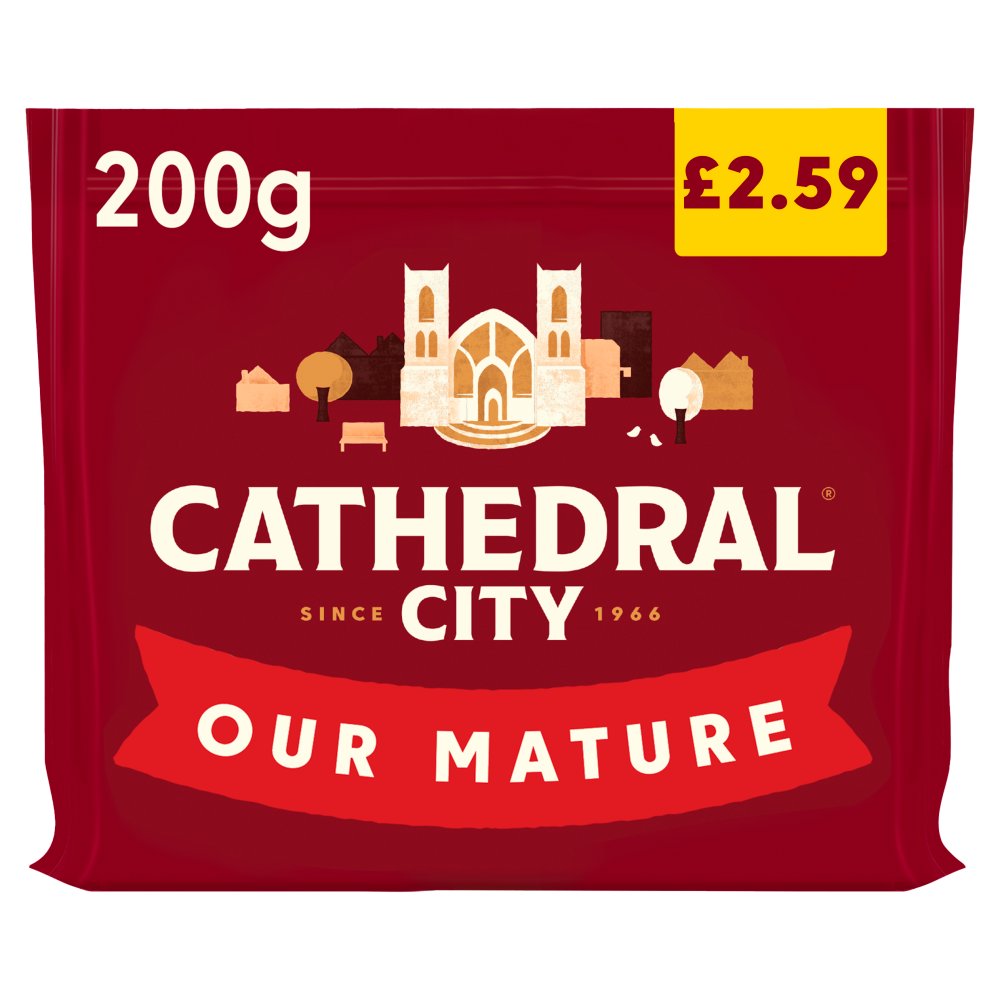 Cathedral City Our Mature Cheddar Cheese 200g