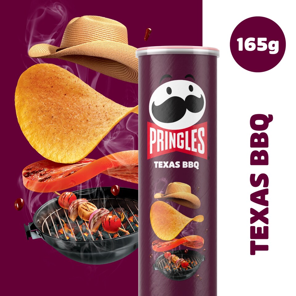Pringles Texas BBQ Sharing Crisps 165G