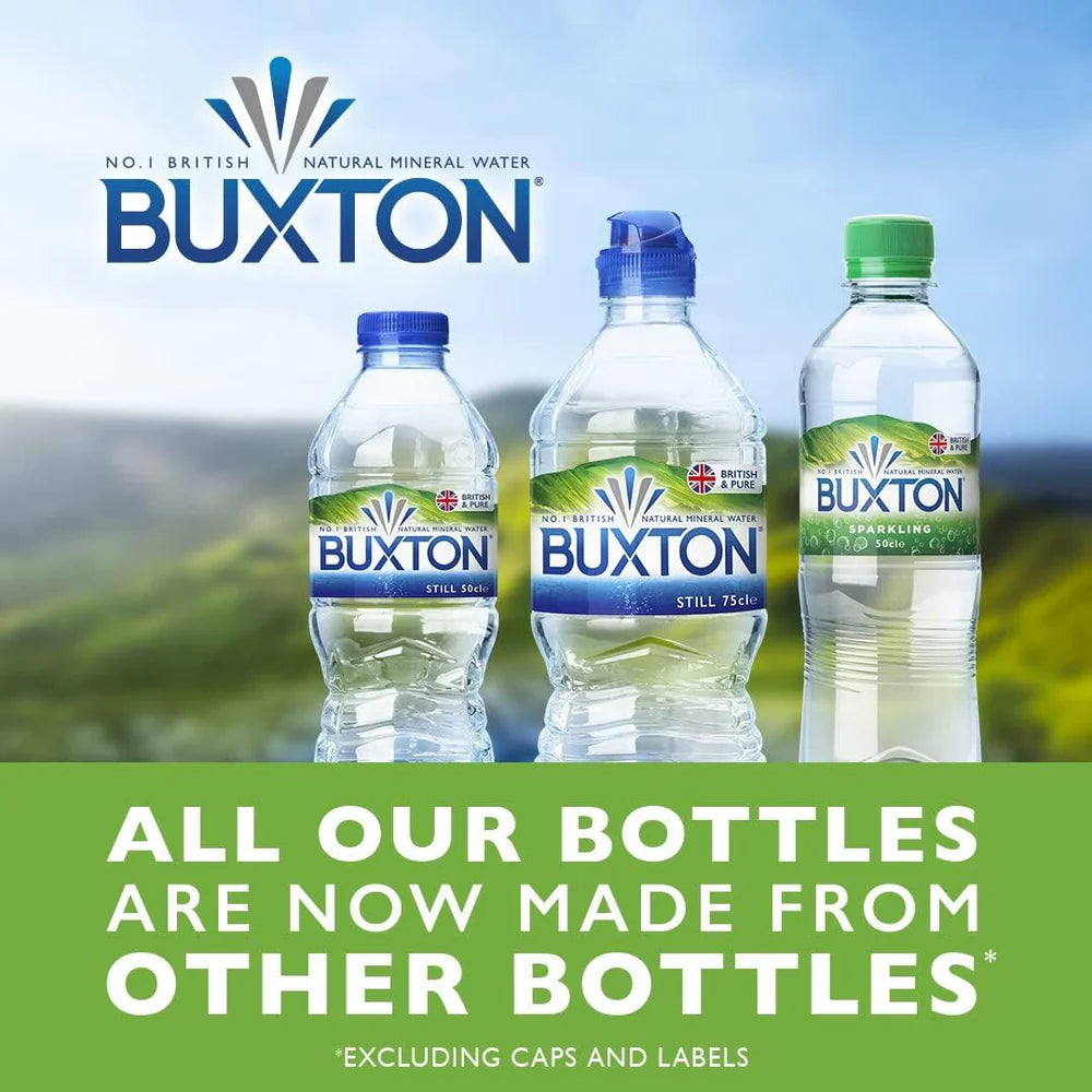 Buxton Natural Still Mineral Water 500ml Pack of 24
