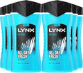 Lynx Bodywash Ice Chill 225ml - (6 Pack)