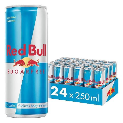 Red Bull Zero Sugar Energy Drink 250 ml (24 Pack)