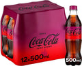 Coca Cola Cherry ZERO Sugar Pack of 12 X 500ml Bottle