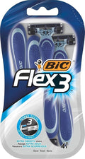 BIC Flex 3 Comfort Razors 4 X 8 Pack - Total 32