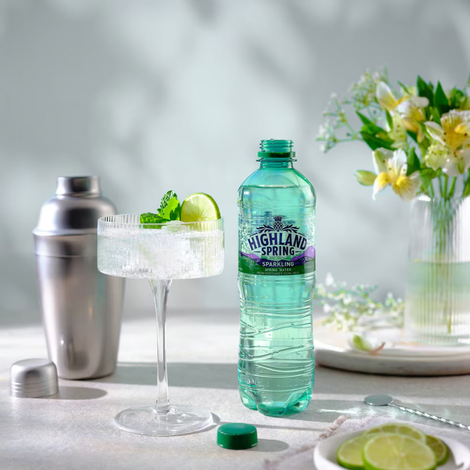 Highland Spring Sparkling Water Bottle 1.5 L - 12 Pack