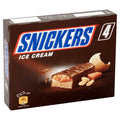 Snickers Chocolate Peanut Ice Cream Bars 4pack (4 x 45.6g)