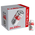 Diet Coke Soft Drink Cans 24 x 330 mL