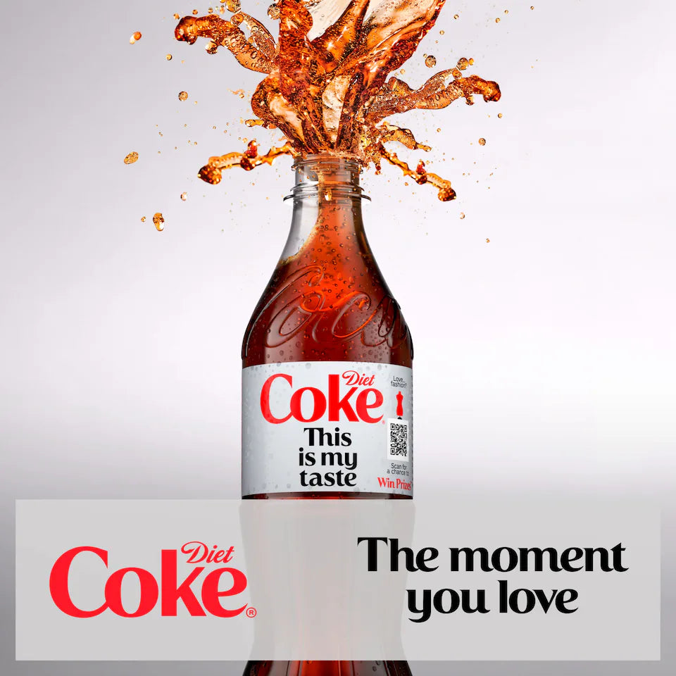 Diet Coke Soft Drink Bottle 500 mL