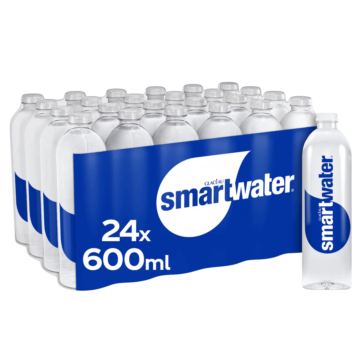 Glacéau Smartwater Still 24x600ml water bottle