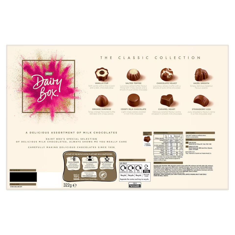 Dairy Box The Classic Collection 322g