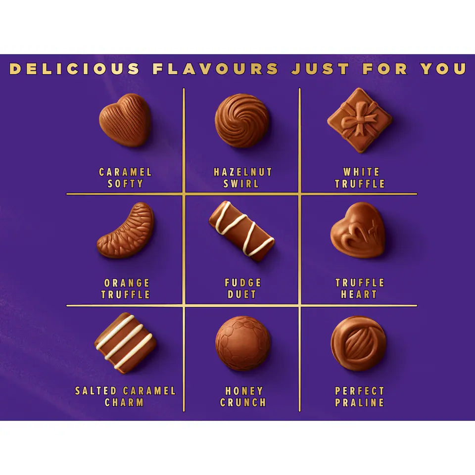 CADBURY MILK TRAY 312G