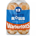 Warburtons 12 White Rolls