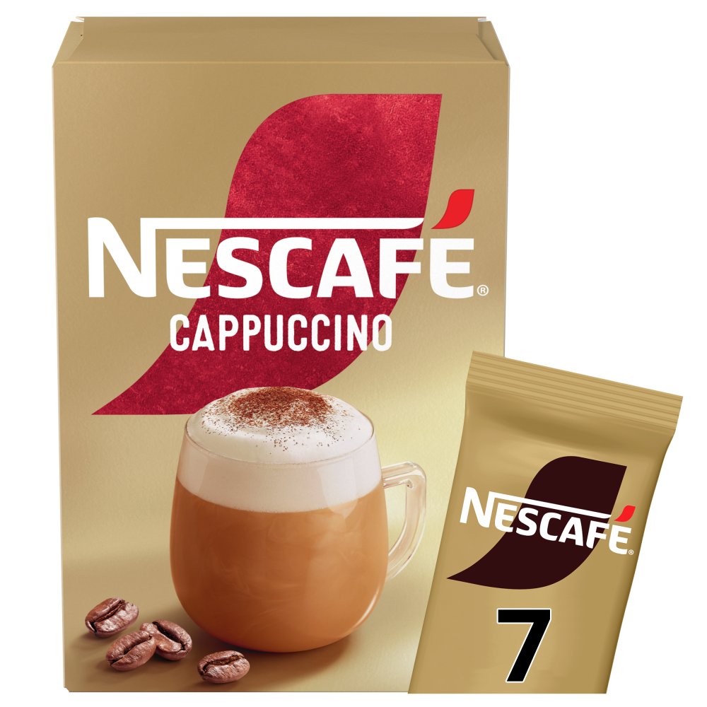 Nescafe Cappuccino Instant Coffee Sachets 15.5g X 42 Pack