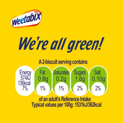 Weetabix Original 72 pack cereal