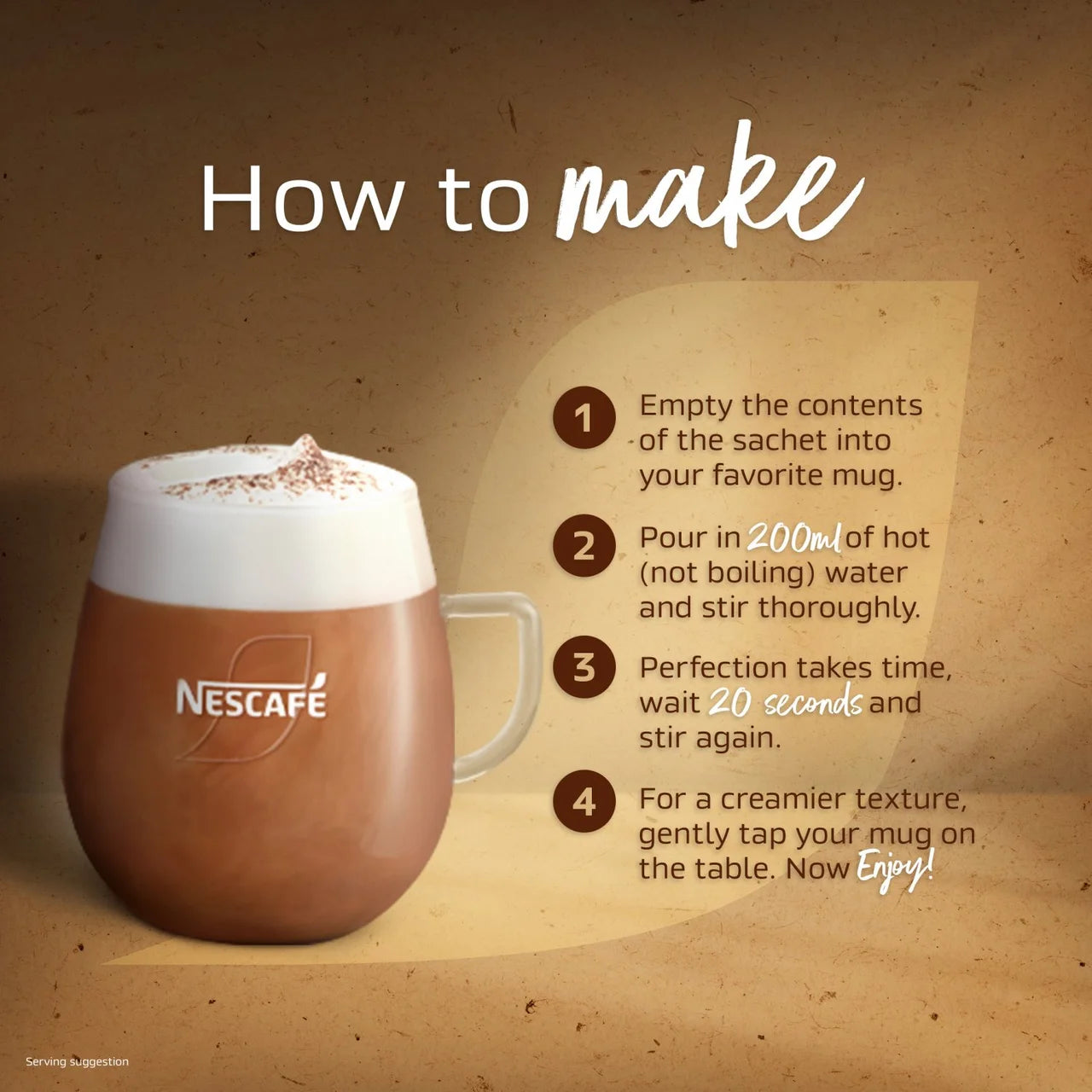 NESCAFÉ Latte Instant Coffee Sachets 42 Pack