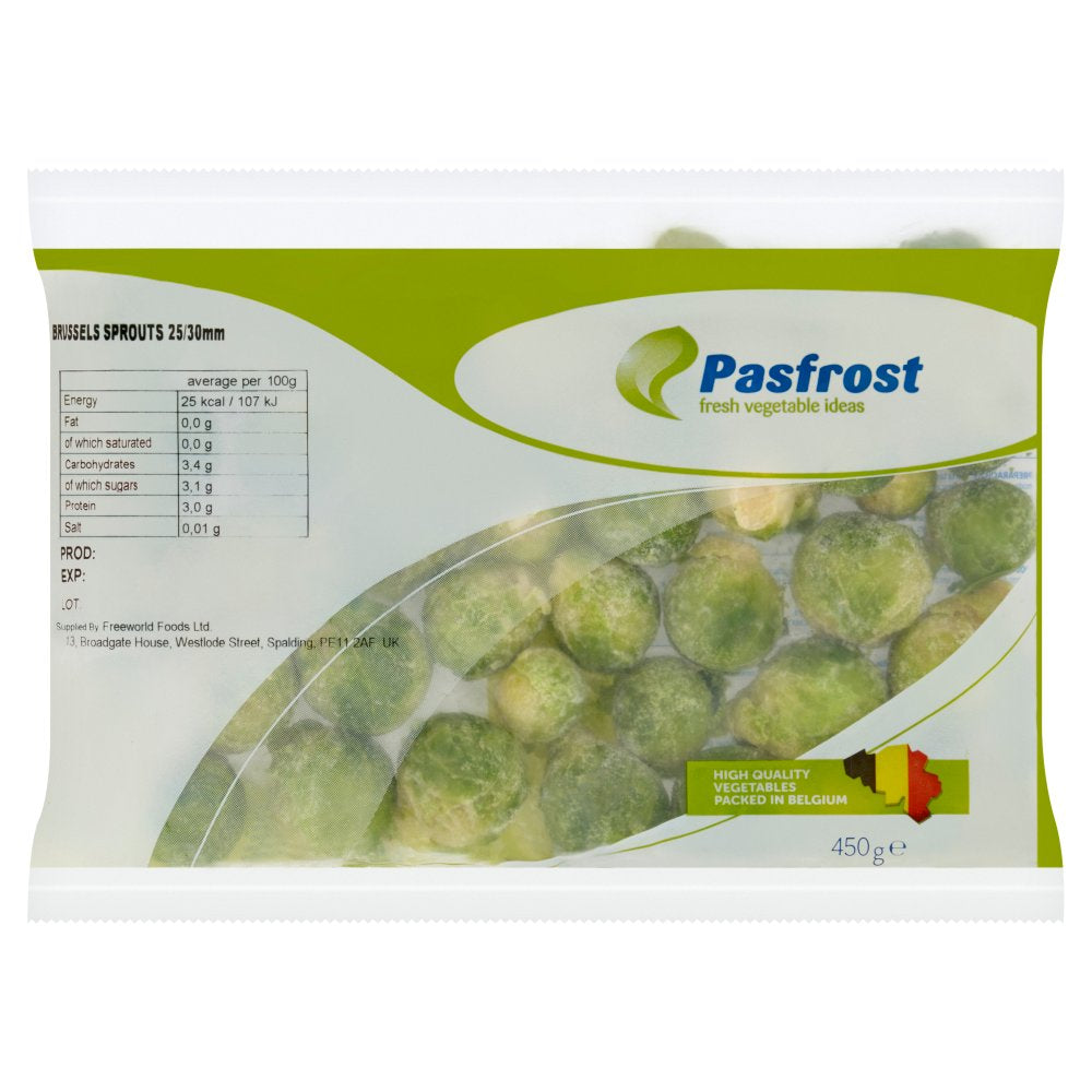 Pasfrost Brussels Sprouts 450g