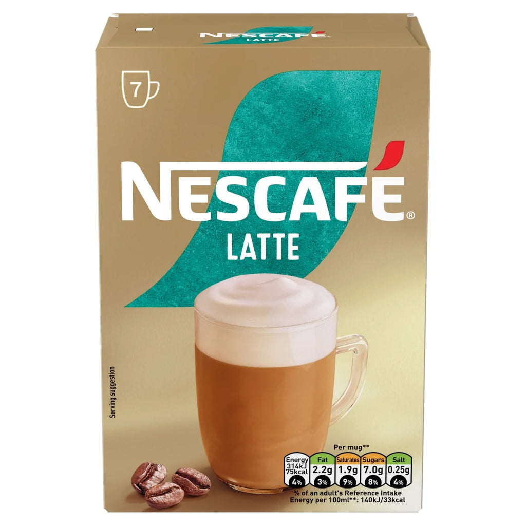 NESCAFÉ Latte Instant Coffee Sachets 42 Pack