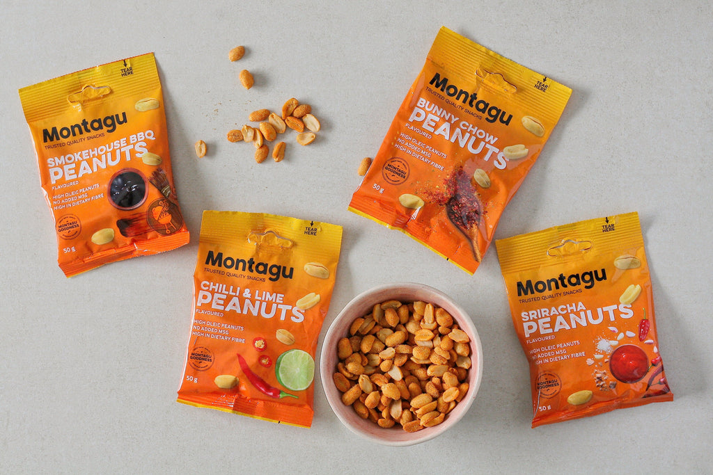 Montagu: Roasted Peanuts Smokehouse BBQ Flavoured 50g