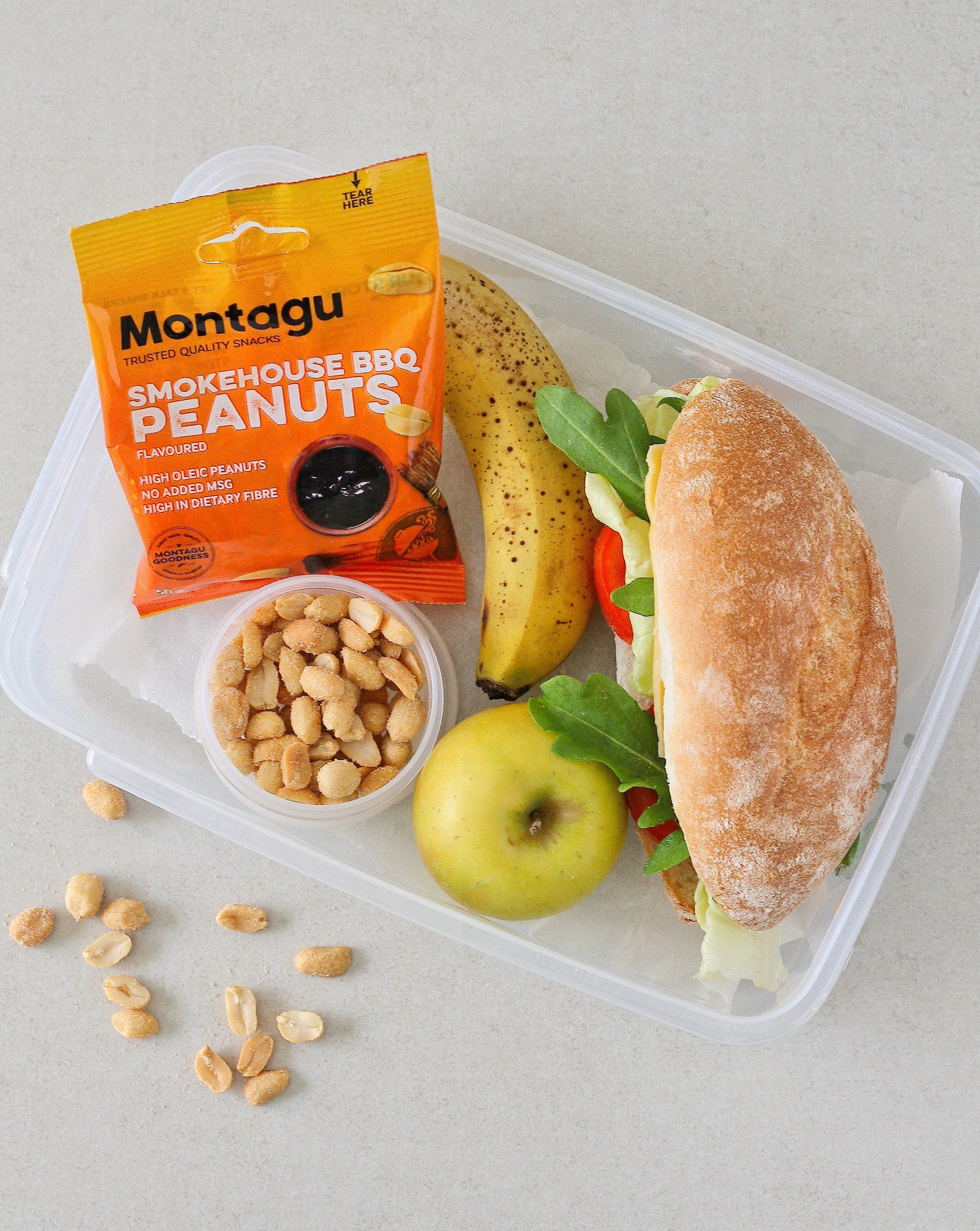 Montagu: Roasted Peanuts Smokehouse BBQ Flavoured 50g