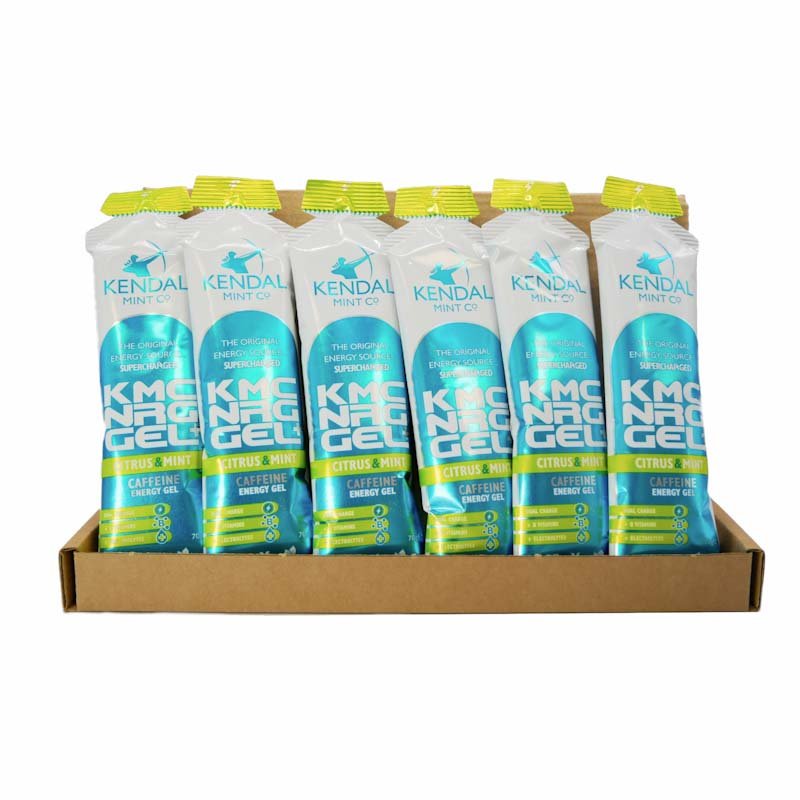 KMC NRG GEL+ Citrus & Mint Caffeine Energy Gel 70g